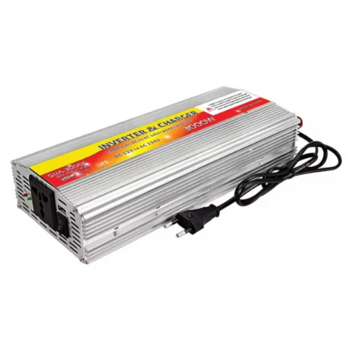 DC TO AC 12V 220V 1000W 2000W 3000W Modified Sine Wave Power Inverter with a built-in Charger UPS and Battery Charger